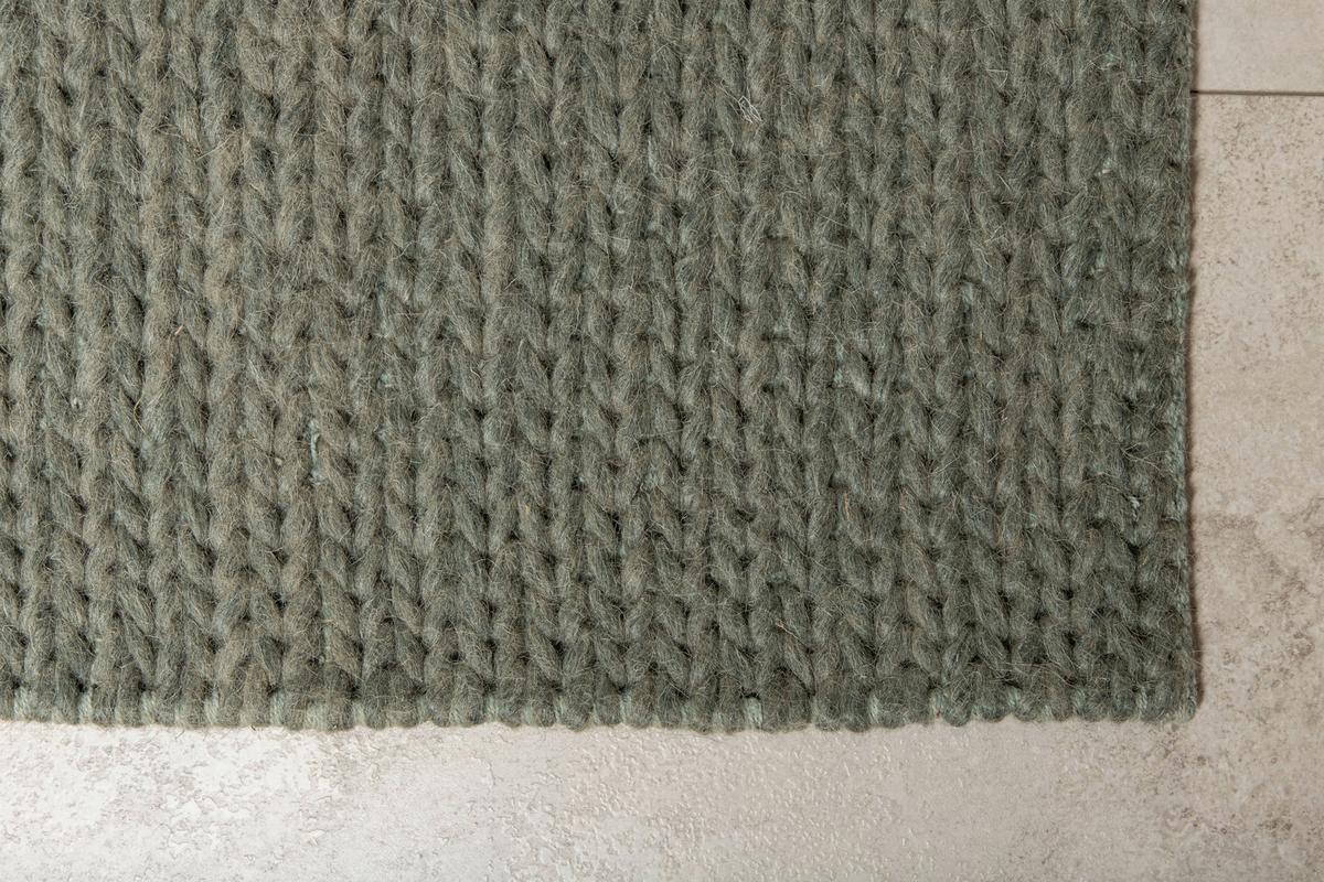 Flachwebteppich Marta - Grün, LIFESTYLE, Textil (200/300cm) - P & B