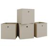 Faltbox Boxas Naturfarben B: 27 Cm - Naturfarben, Basics, Kunststoff (27/28/27cm) - MID.YOU