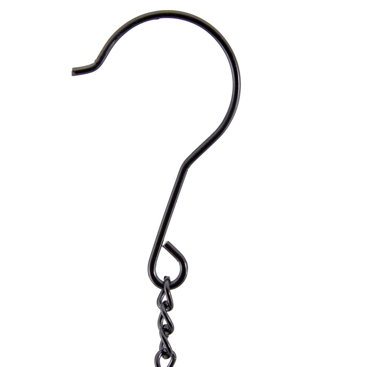 Dekohänger D: ca. 25 cm, Rumba - Schwarz, MODERN, Metall (25cm)