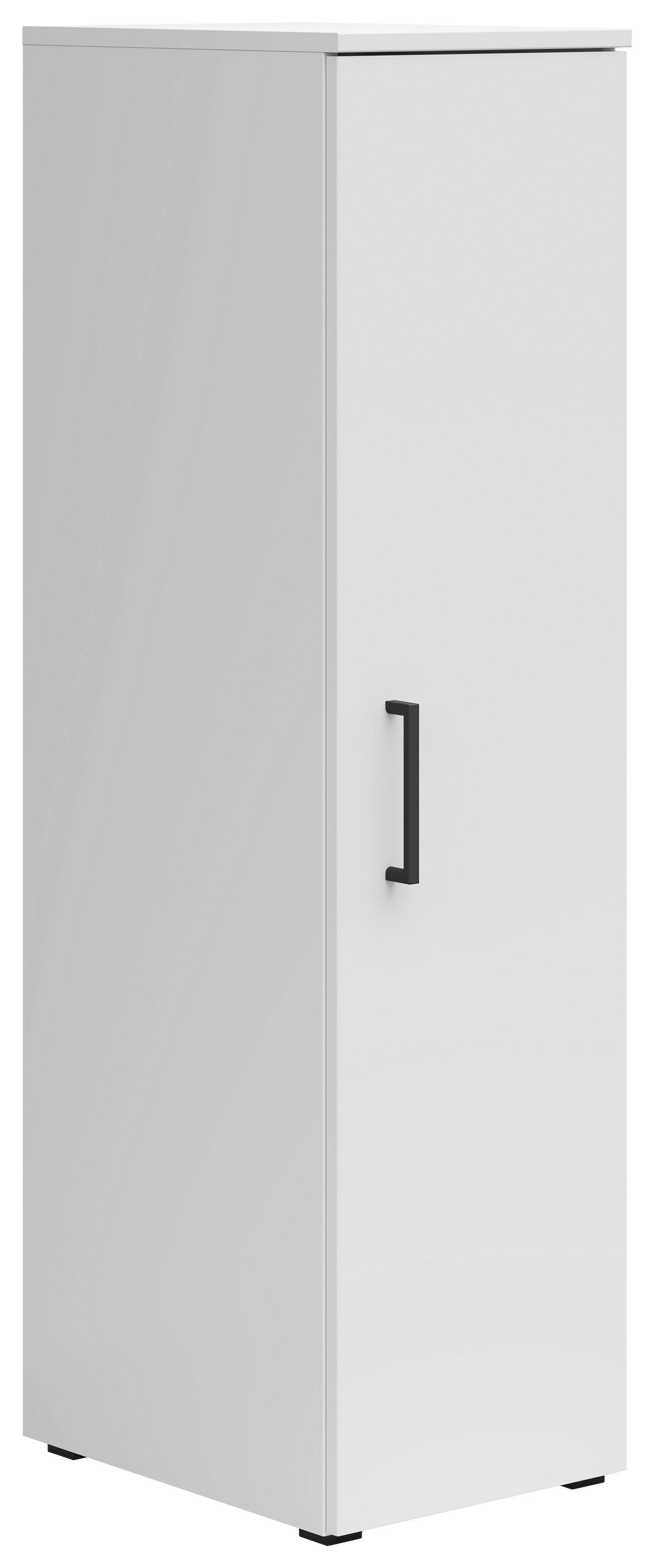 Skriňa Cabinet š: 30cm - čierna/biela, Modern, kompozitné drevo/plast (30/115/40cm)