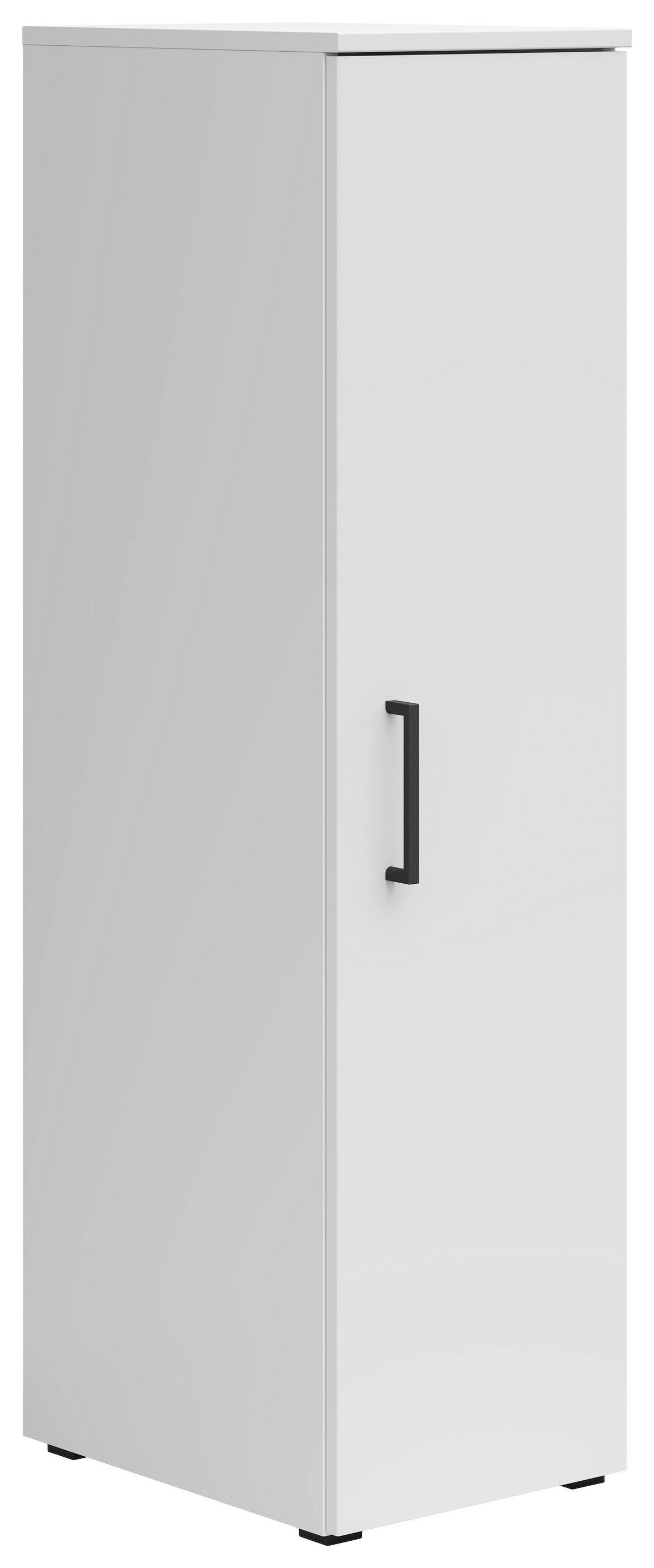 Skriňa MULTISTAURAUM š: 30cm - čierna/biela, Modern, kompozitné drevo/plast (30/115/40cm)