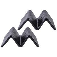 Servierschalenset Steingut 2--Teilig. Bxh: 14,5x10,5 Cm - Schwarz, Basics, Keramik (14,5/10,5cm) - Creatable
