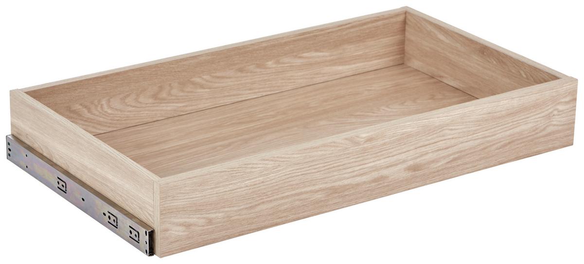 Schublade Unit Eichenfarben B: ca. 87,9 cm - Eichefarben, MODERN, Holzwerkstoff (87,9cm) - Ondega