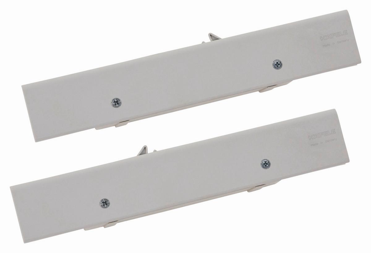 Türdämpfer Schwebetürenschrank Sonate 2 Stück - Alufarben, KONVENTIONELL, Kunststoff (26,5/7,3/12,7cm)