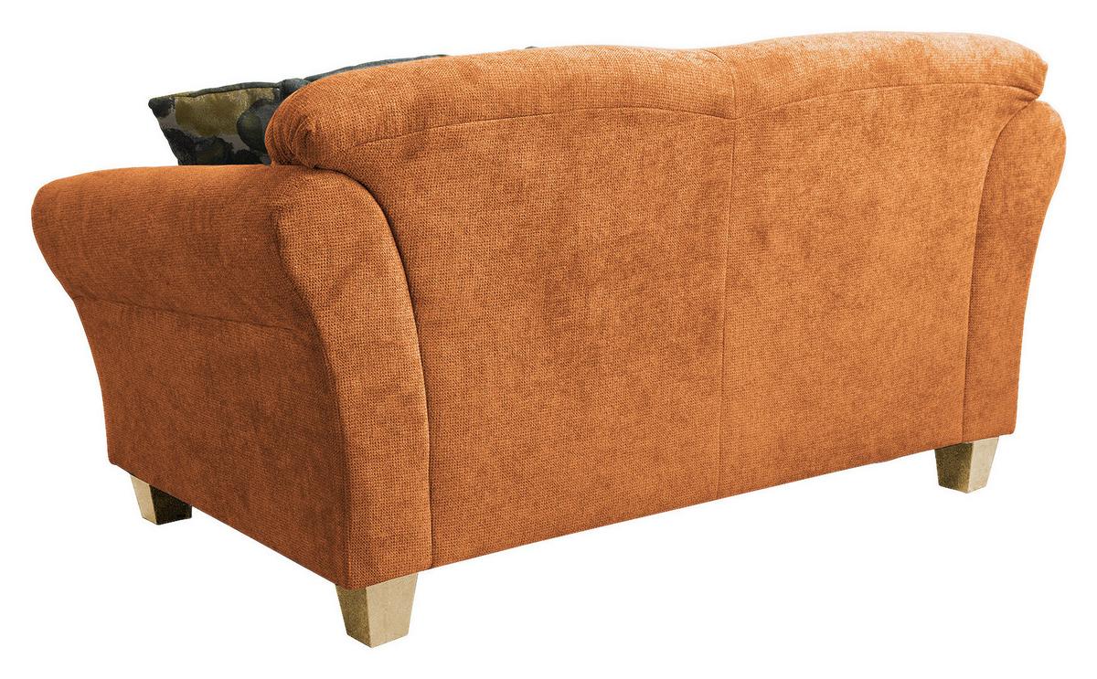 2-Sitzer-Sofa Gotland terracotta, 163x84x89 cm - Terracotta/Naturfarben, KONVENTIONELL, Textil (163/84/89cm) - Sit & More