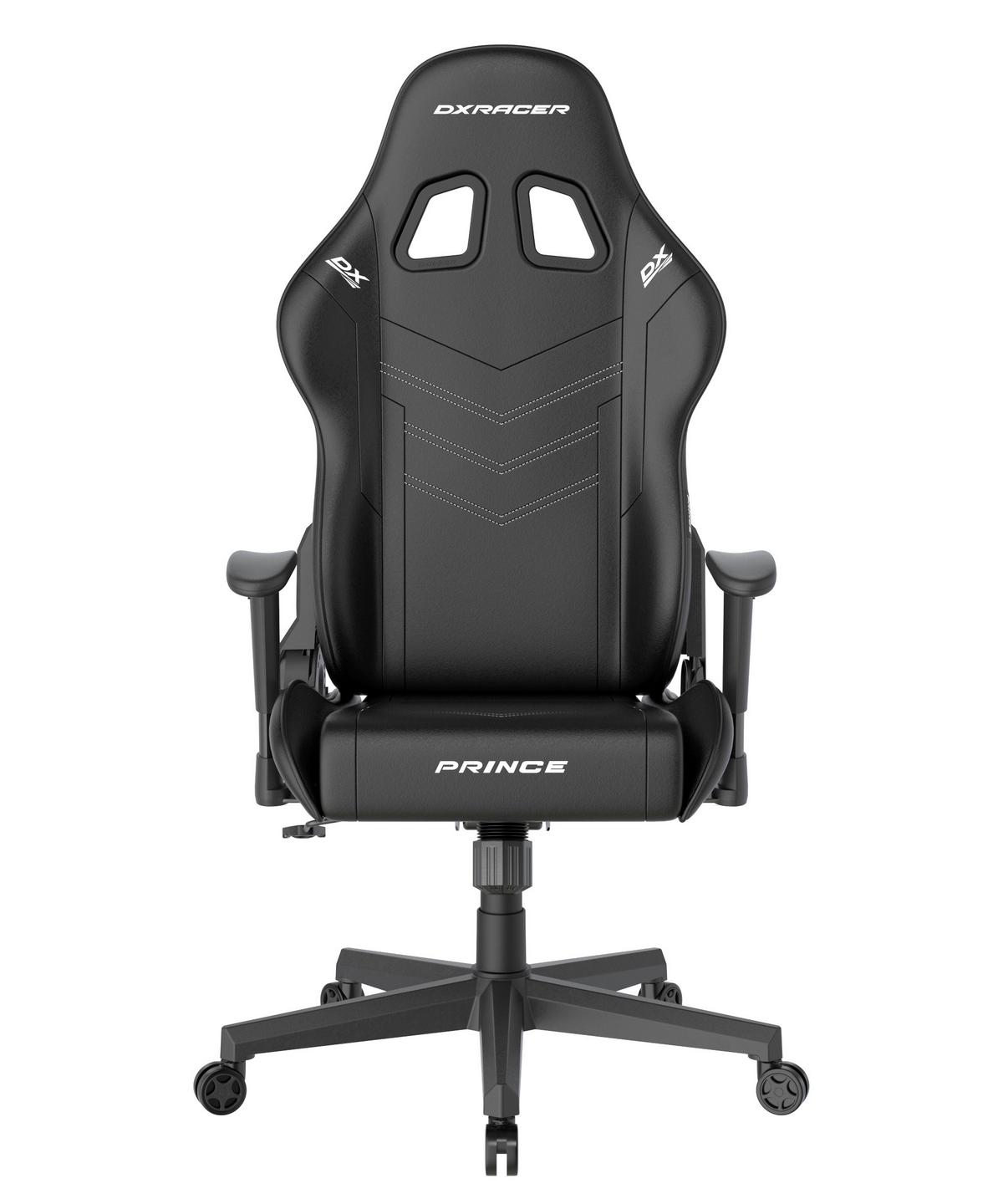 Gamingstuhl Prince Schwarz B: 70cm - Schwarz/Weiß, KONVENTIONELL, Kunststoff/Textil (70/132/70cm) - Dxracer