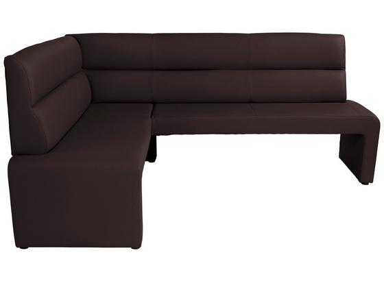 Rohová Lavica Valentina - hnedá, Konvenčný, kompozitné drevo (160/200cm) Rohová Lavica Valentina - hnedá, Konvenčný, kompozitné drevo (160/200cm)
