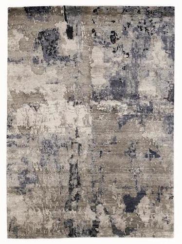 Webteppich Grau Paladium Lagoon 140x200 cm - Grau, Design, Textil (140/200cm) - Cazaris