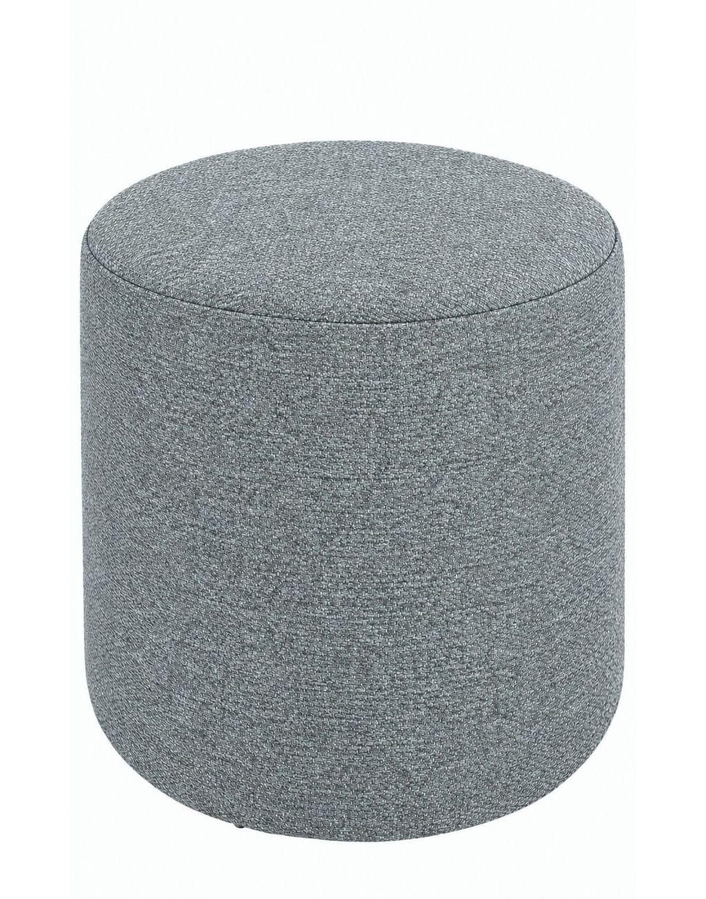 Taburetka LEO *CENOVÝ TRHÁK*, modrosivá tkanina MALMO NEW - čierna/modrosivá, Basics, drevo/textil (33/33cm) - Based