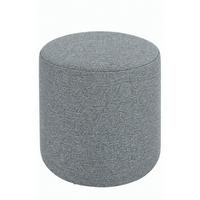 Taburetka LEO *CENOVÝ TRHÁK*, modrosivá tkanina MALMO NEW - čierna/modrosivá, Basics, drevo/textil (33/33cm) - Based
