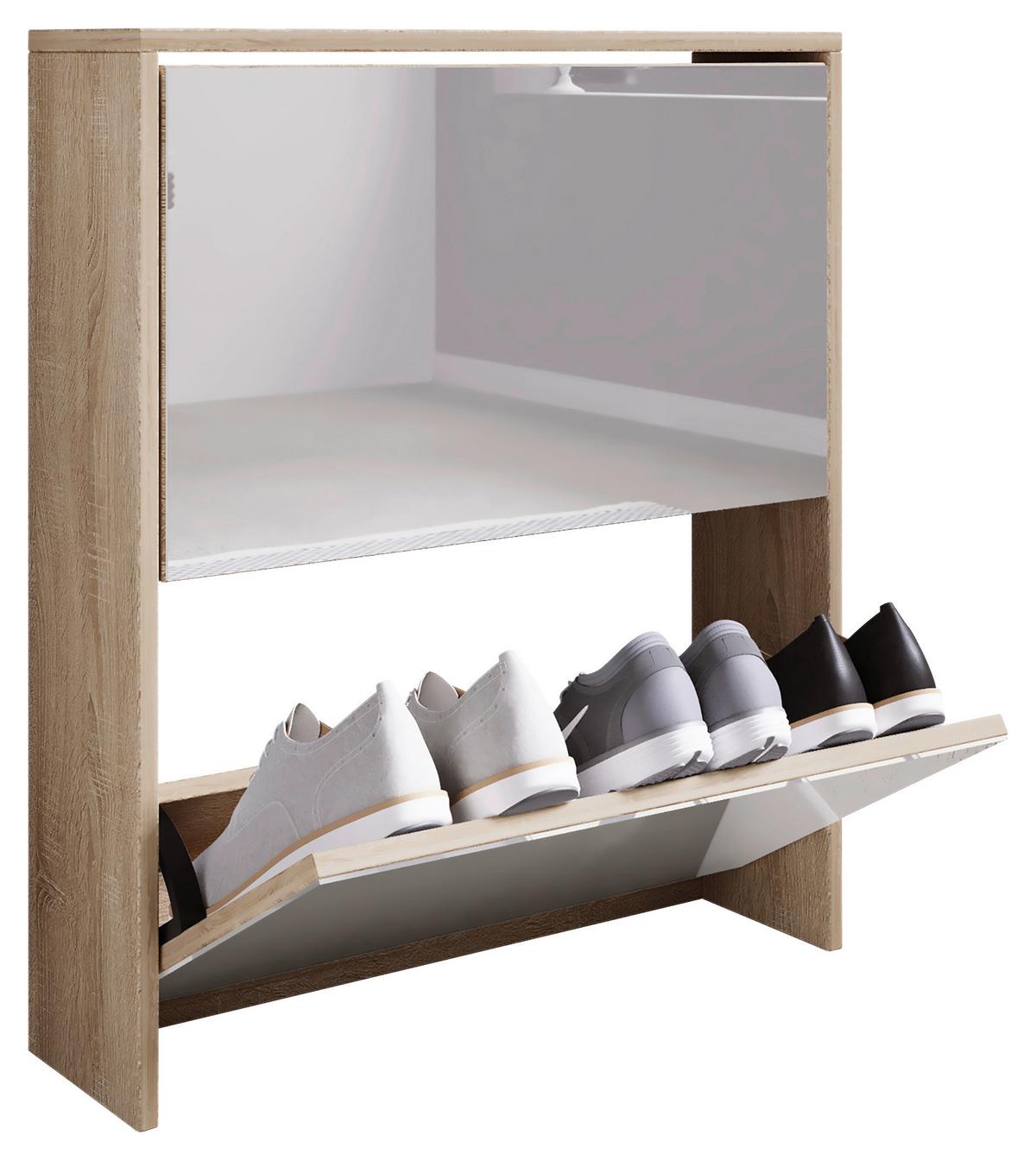 Schuhkipper Stido L Honigeiche Dekor B: 63 cm - Honigeiche, KONVENTIONELL, Holzwerkstoff (63/73/17cm) - MID.YOU