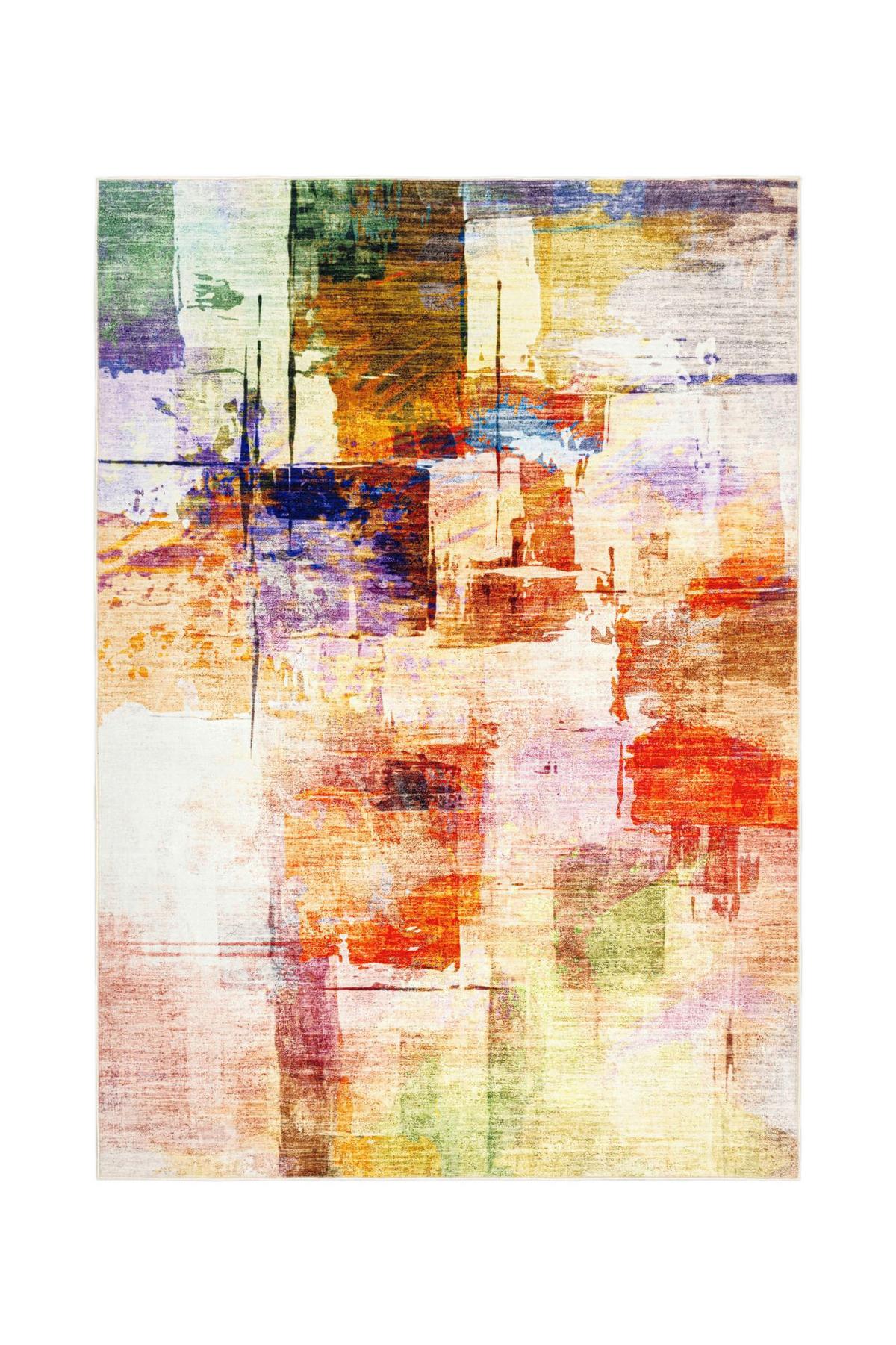 Flachwebteppich Multicolor, Bxl: Ca. 160x230cm - Multicolor, Basics, Textil (160/230cm) - Kayoom