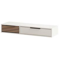 Kommode 103,7 Cm Loft, Eichefarben/weiß - Eichefarben/Weiß, Design, Holzwerkstoff (103,7/16,4/32,05cm) - MID.YOU