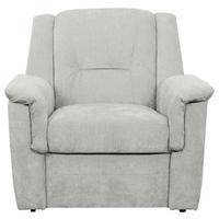 FERNSEHSESSEL Rafael, Hellgrau B: 94 cm - Hellgrau/Schwarz, Trend, Textil (94/95/95cm)