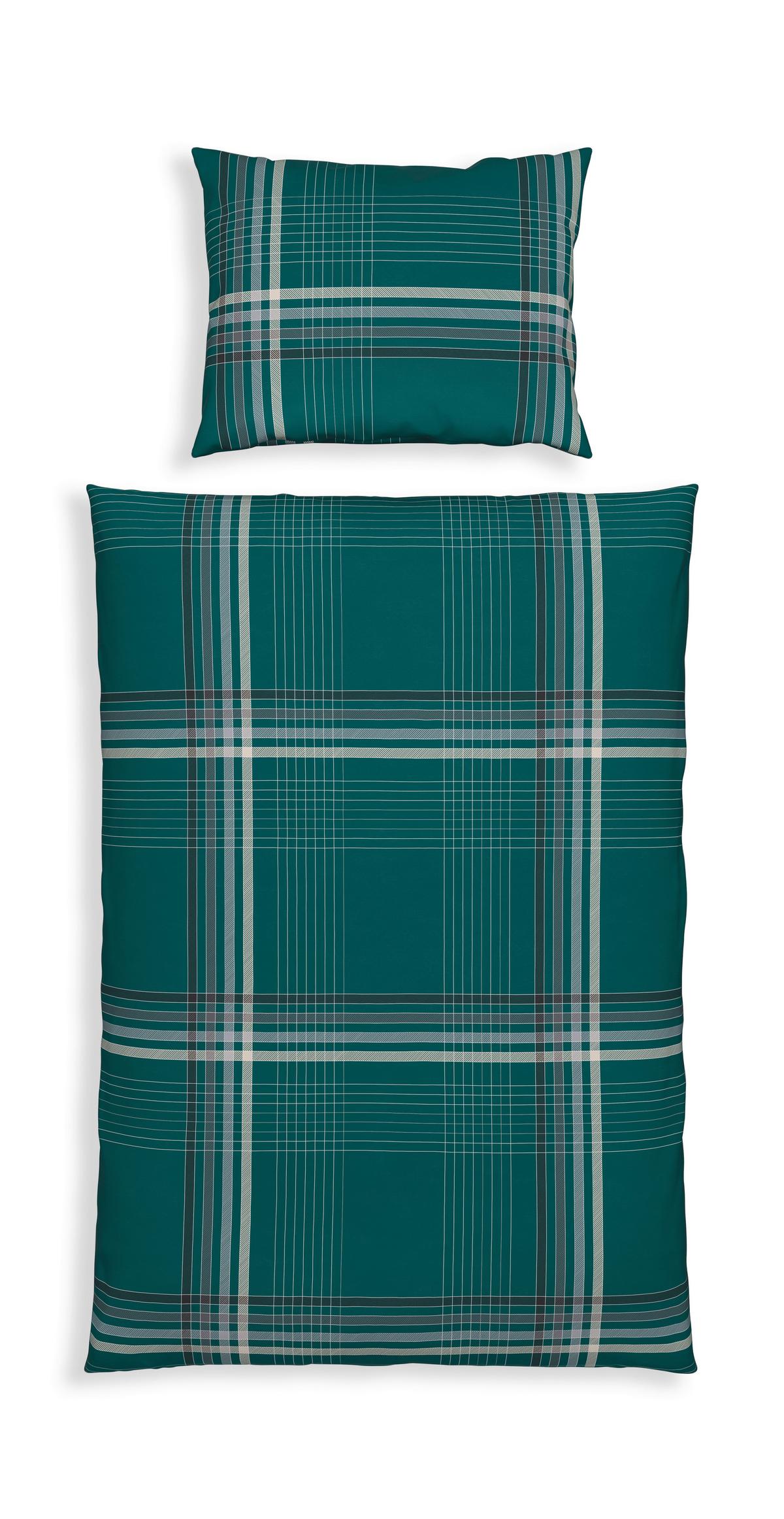 Ágyneműhuzat-garnitúra Sanella - olajkék, Modern, textil (140/200cm) - Luca Bessoni