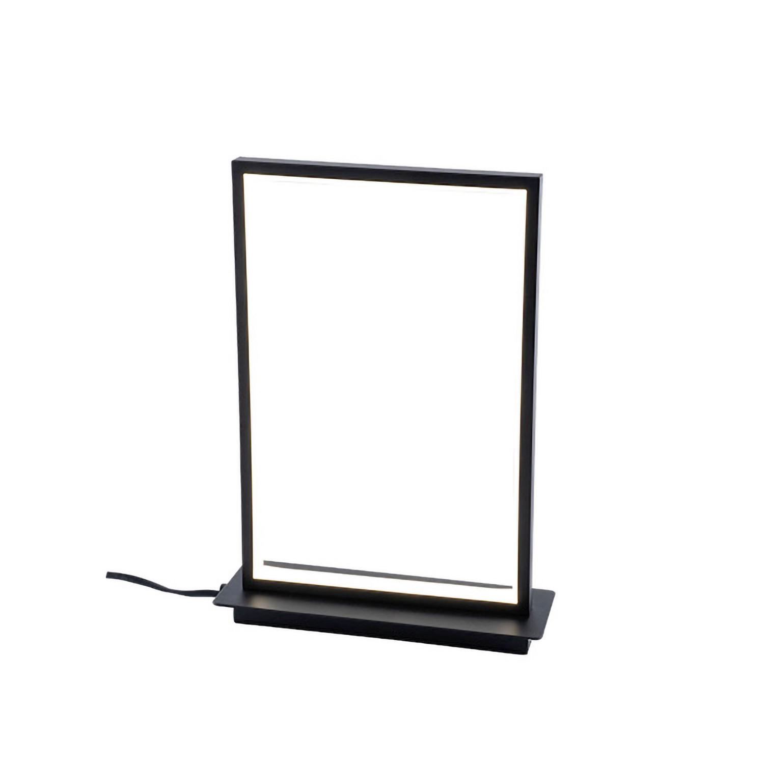 Led-tischleuchte 5047/ln - Schwarz, Design, Metall (22/8/32cm)