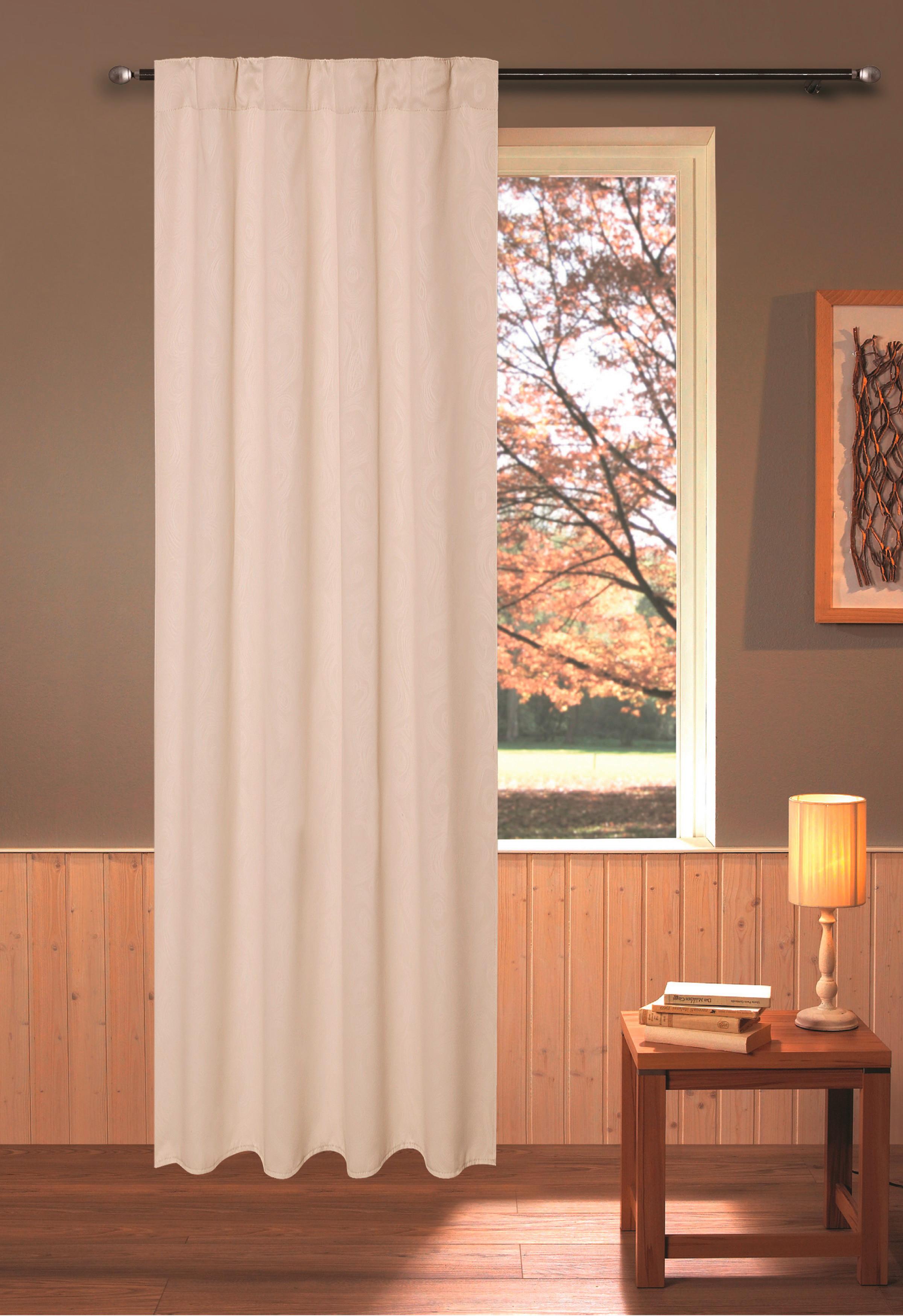 Verdunkelungsvorhang Romana - Beige, ROMANTIK / LANDHAUS, Textil (135/245cm) - James Wood