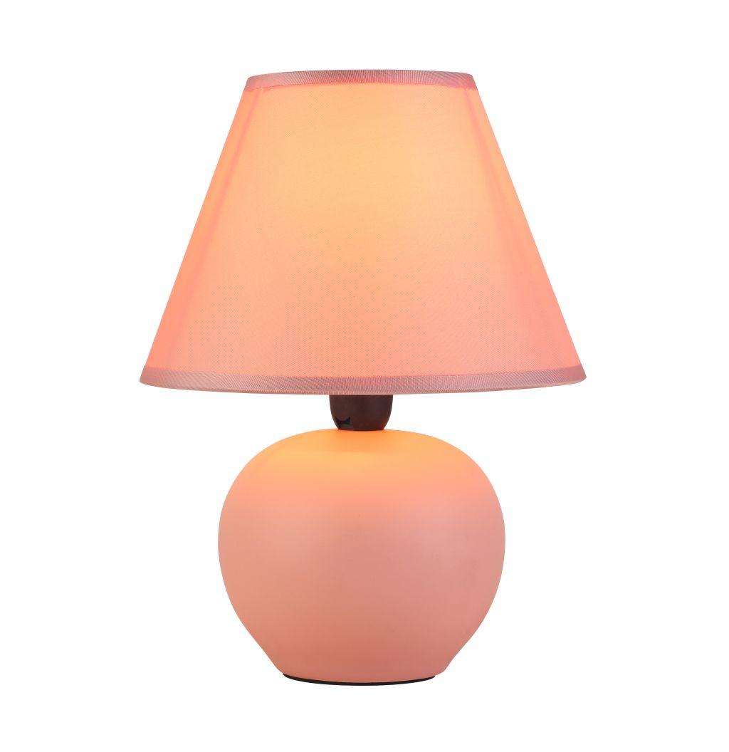 James Wood Tischlampe Cindy Rosa Mit Schnurschalter