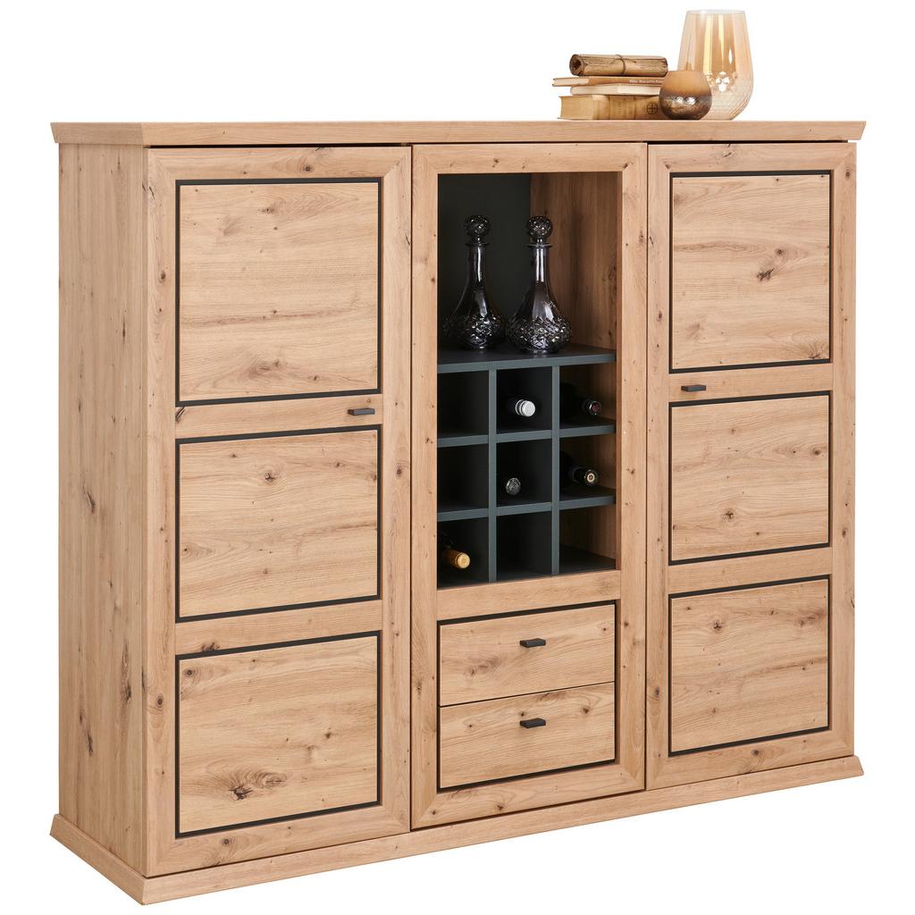 Highboard Mit Soft-close B: 160 Cm Harvey, Eiche Dekor