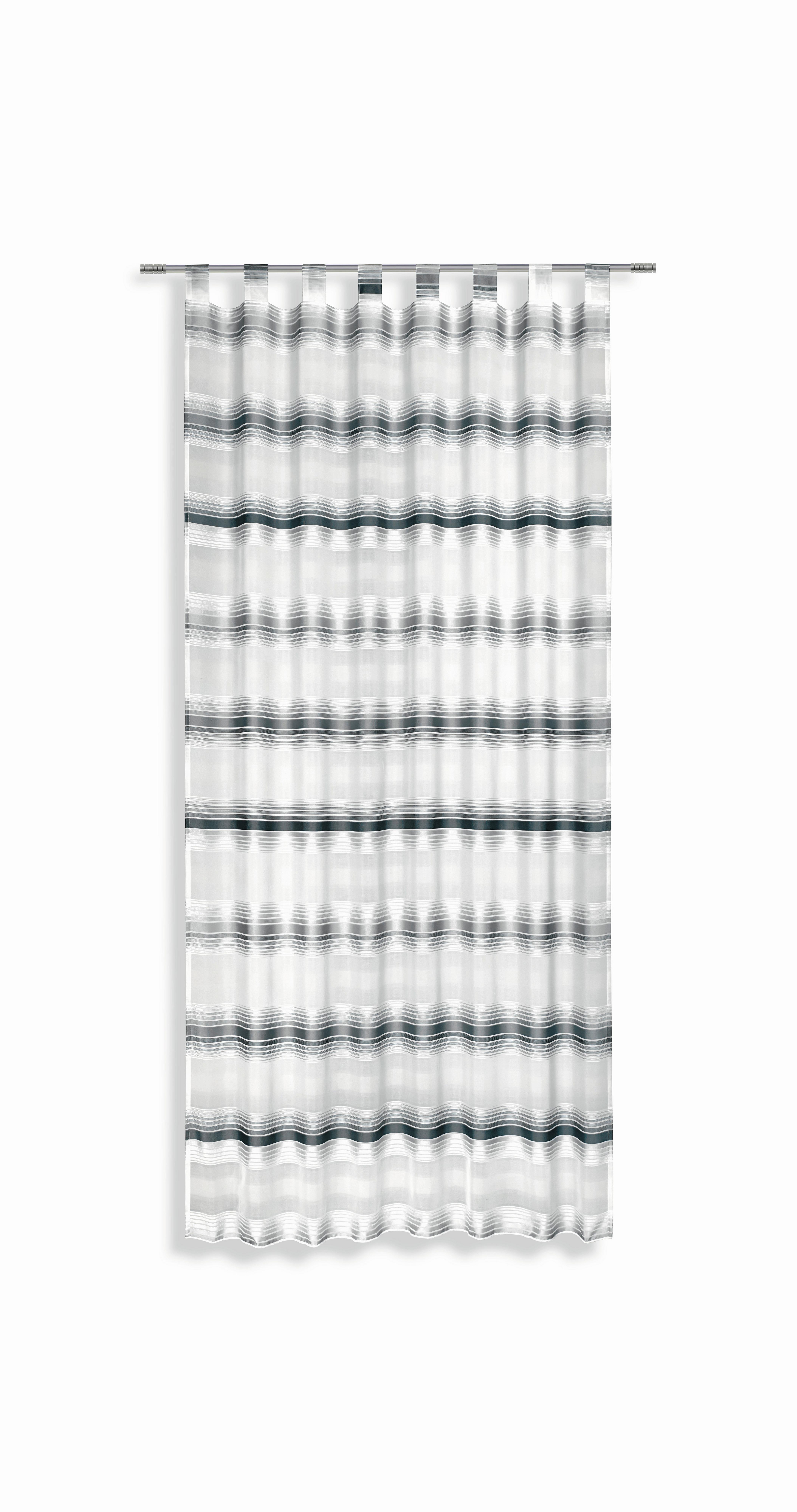 Készfüggöny Fianna Kb. 140/245cm - ezüstszínű, Konventionell, textil (140/245cm) - Luca Bessoni