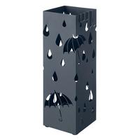 Schirmständer Schwarz B: 15,5 Cm - Grau, Basics, Metall (15,5/49/15,5cm)