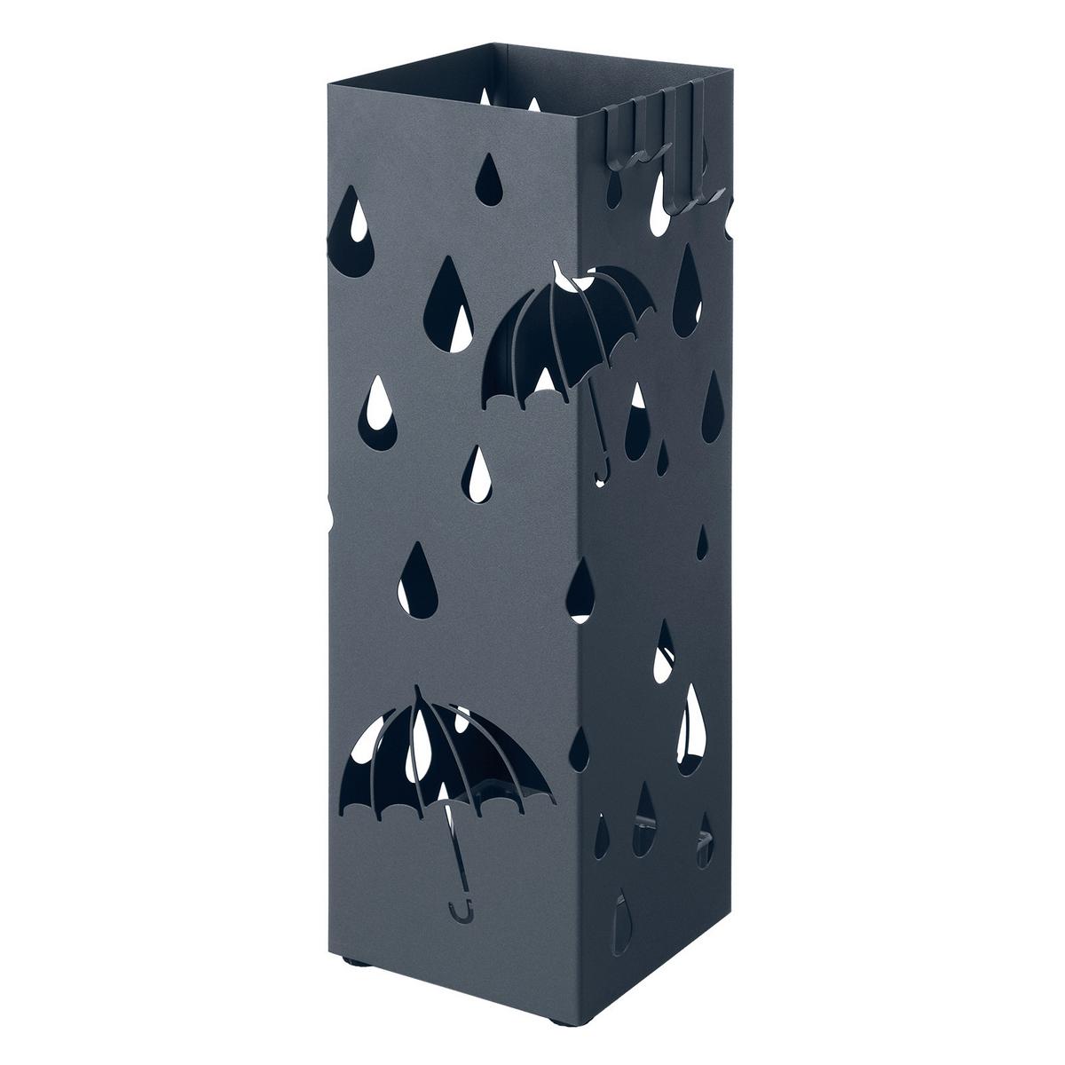 Schirmständer Schwarz B: 15,5 Cm - Grau, Basics, Metall (15,5/49/15,5cm)