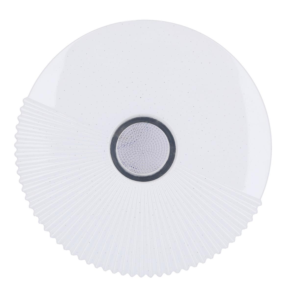 Led-deckenleuchte 13-24923 Sunny - Weiß, KONVENTIONELL, Kunststoff/Metall (38/38/6cm)