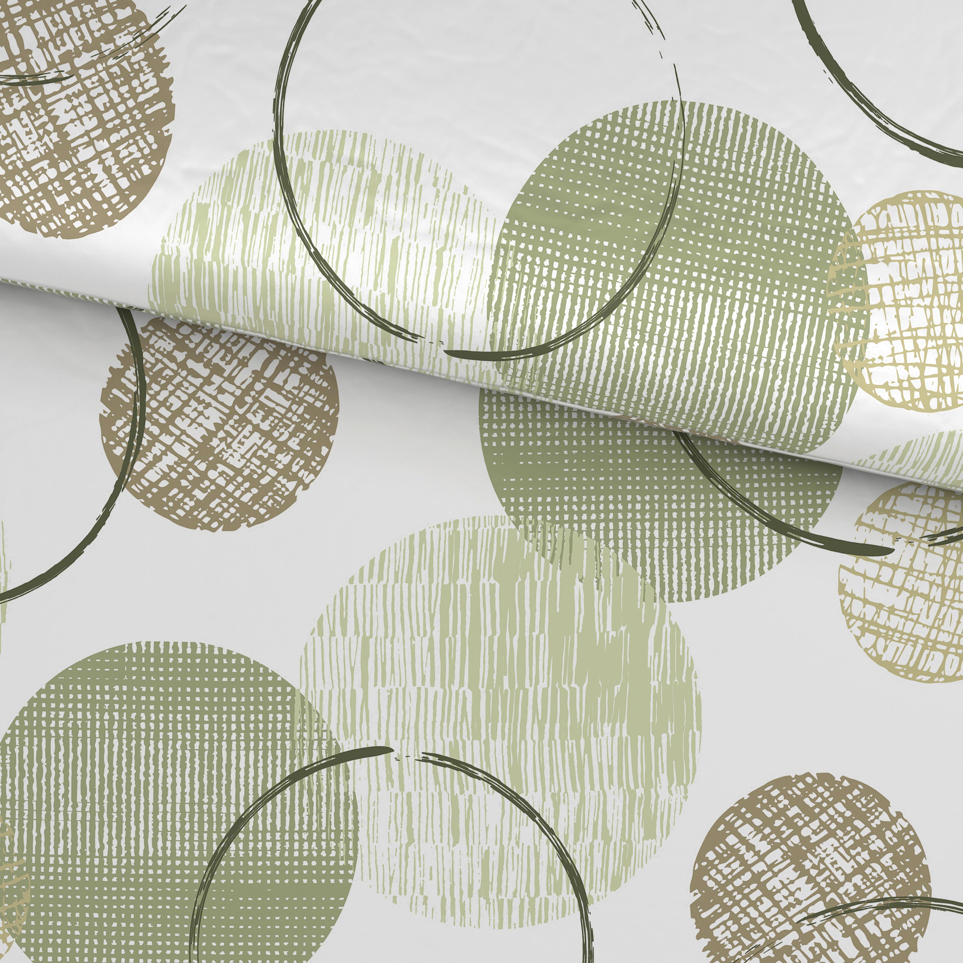 Bettwäsche Sandra - Taupe/Grün, MODERN, Textil - Luca Bessoni