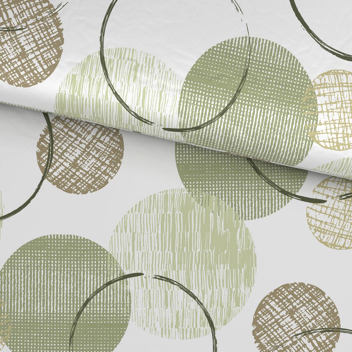 Ágyneműhuzat-garnitúra Sandra - taupe/zöld, Modern, textil - Luca Bessoni