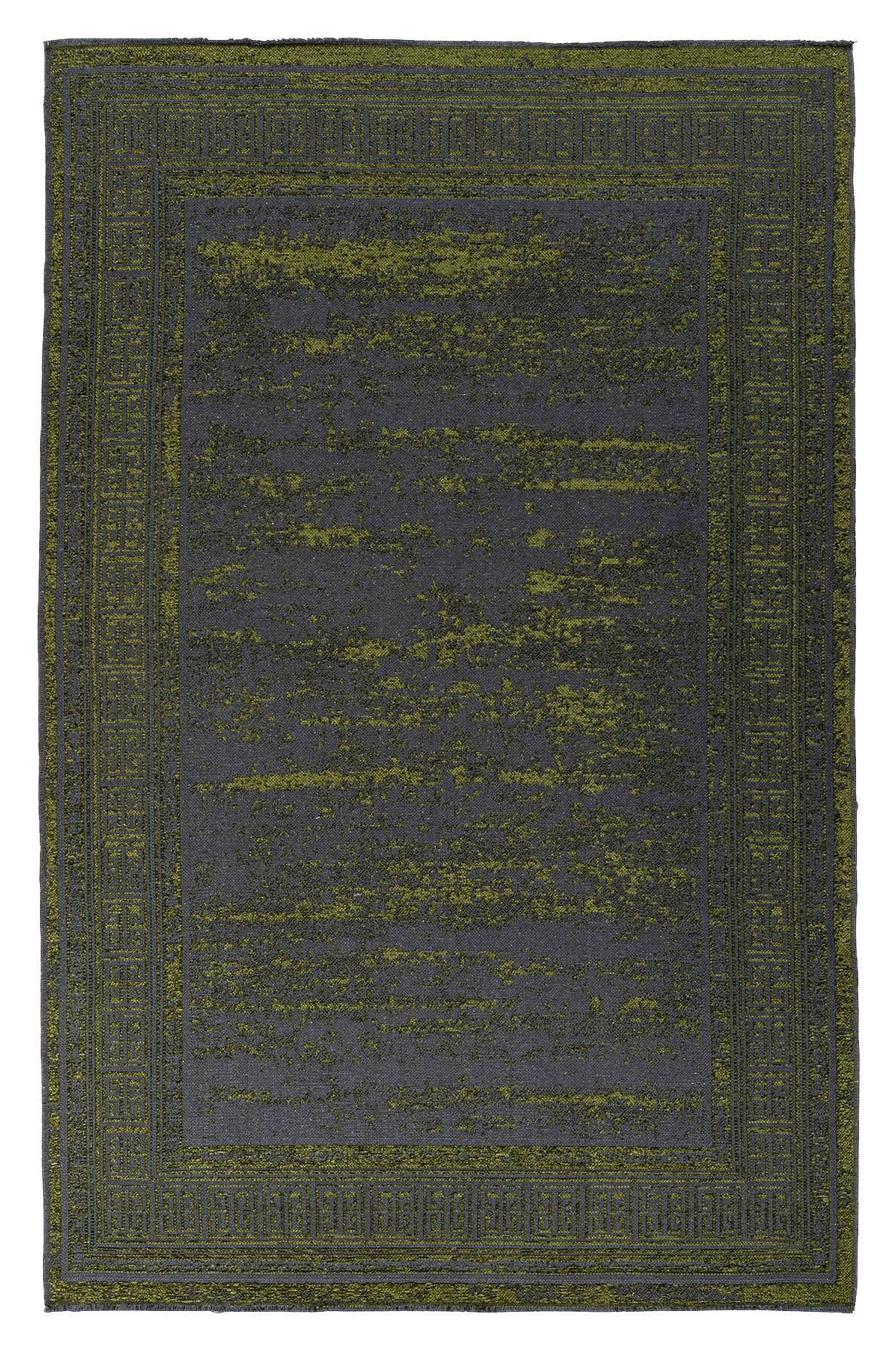 Flachwebteppich Kalevi 300 - Grau, KONVENTIONELL, Textil (120/170cm)