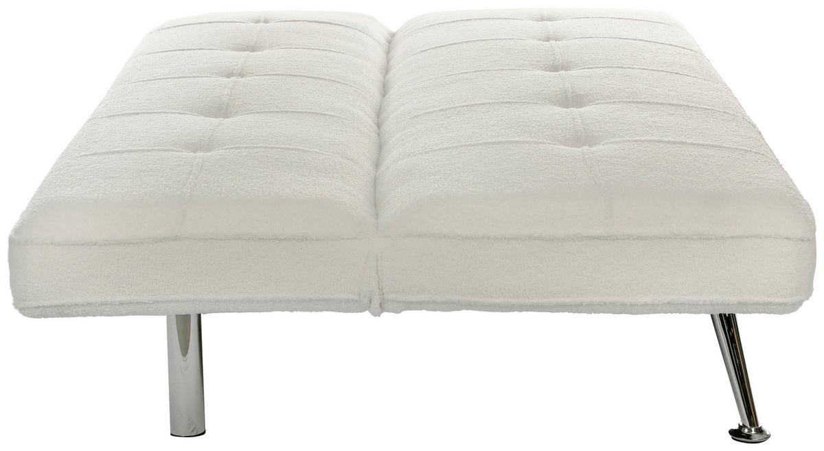 Kanapéágy Billund - fehér, Basics, textil/fa (179/75/90cm) - Livetastic