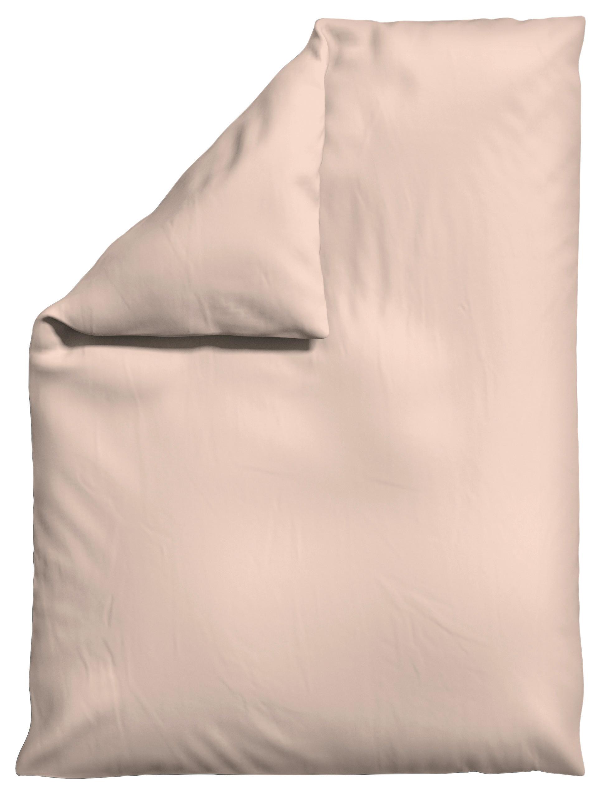 BETTDECKENBEZUG WOVEN SATIN - Hellrot, Basics, Textil (155/220cm) - Schlafgut