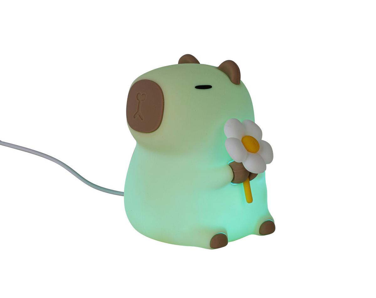 NOČNÍ SVĚTLO CAPYBARA - krémová, Moderní, plast (11/9,2/9cm) - Mömax