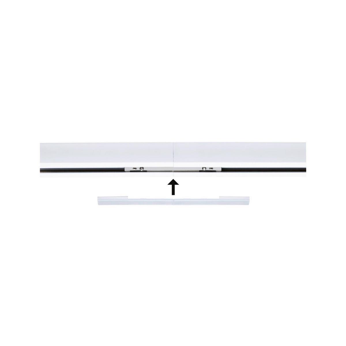 Schienensystem-Abdeckschiene 95661 Urail Inlay - Transparent, Basics, Kunststoff (12,5/0,5/1cm) - Paulmann