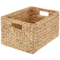 REGALKORB BIRGIT -L - Hellbraun, Basics, Naturmaterialien/Metall (42/30/22cm) - James Wood
