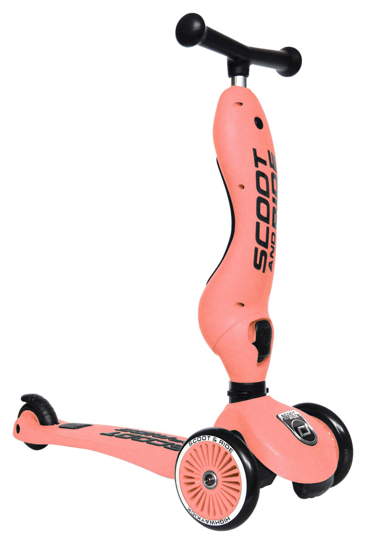 Kinderscooter Koralle - Koralle, Trend, Kunststoff/Metall (24/37/55cm) - Scoot and Ride