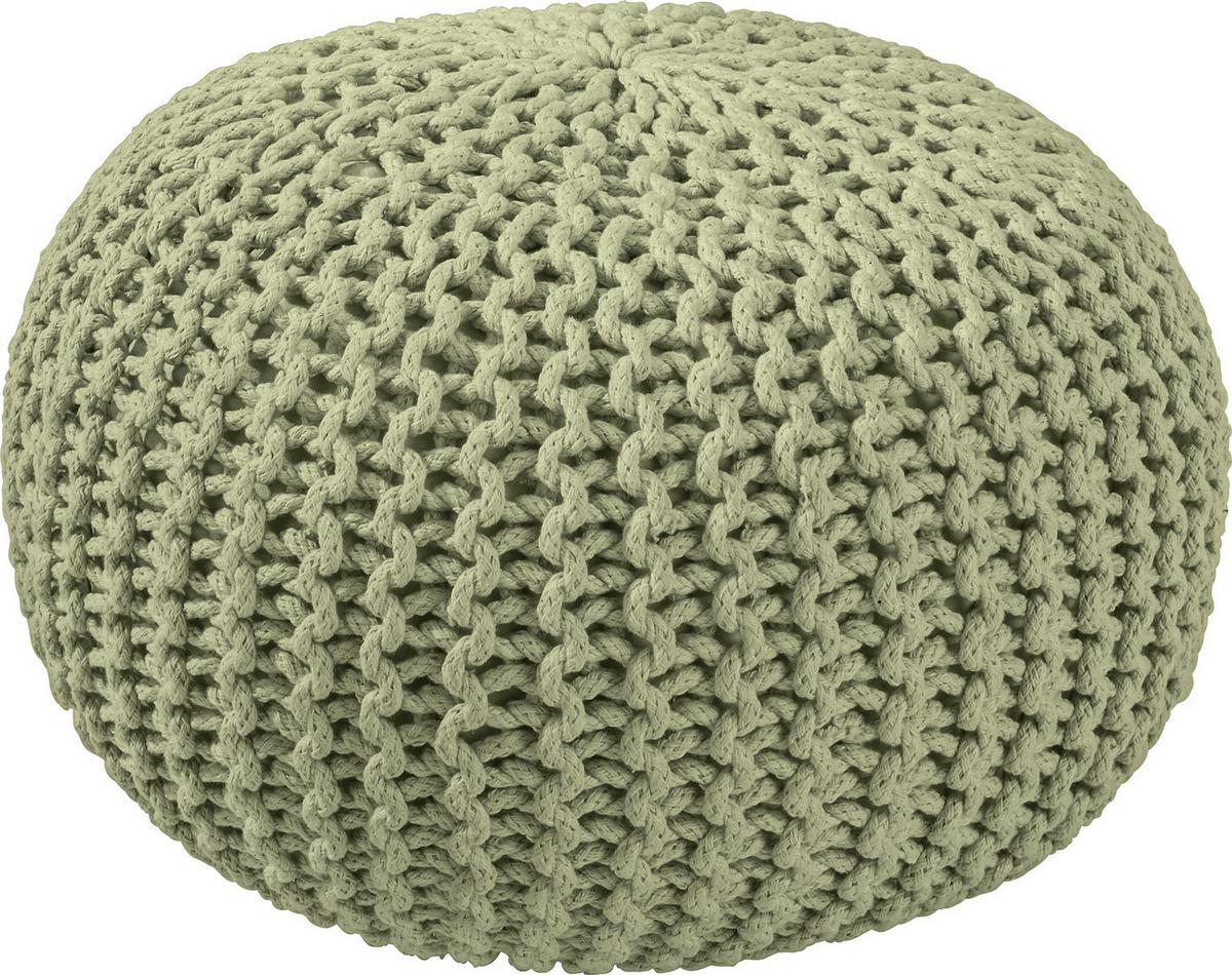 Podsedák Aline,50/30cm,šalvějově zelená - šalvějově zelená, textil (50/30cm) - Premium Living