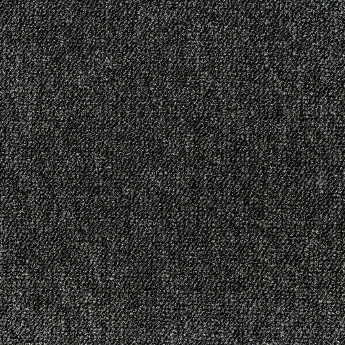 Teppichfliese Schwarz Sparkle 50x50 Cm Florhöhe 3,5 Mm - Basics, Textil (50/50cm)