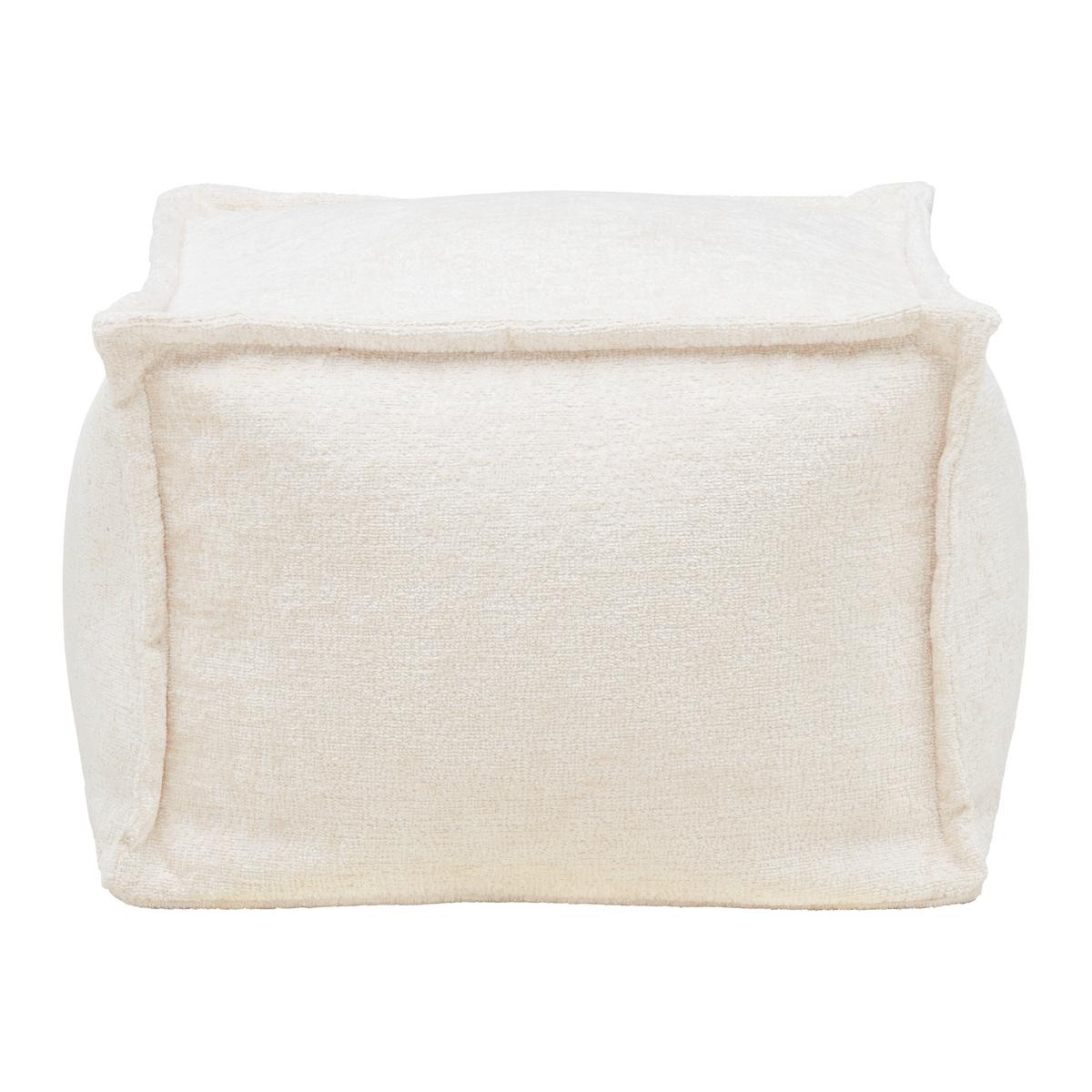 Taburet CUBE MEGA, béžová, 270 litrů - béžová, Moderní, textil (70/40/70cm) - Mömax