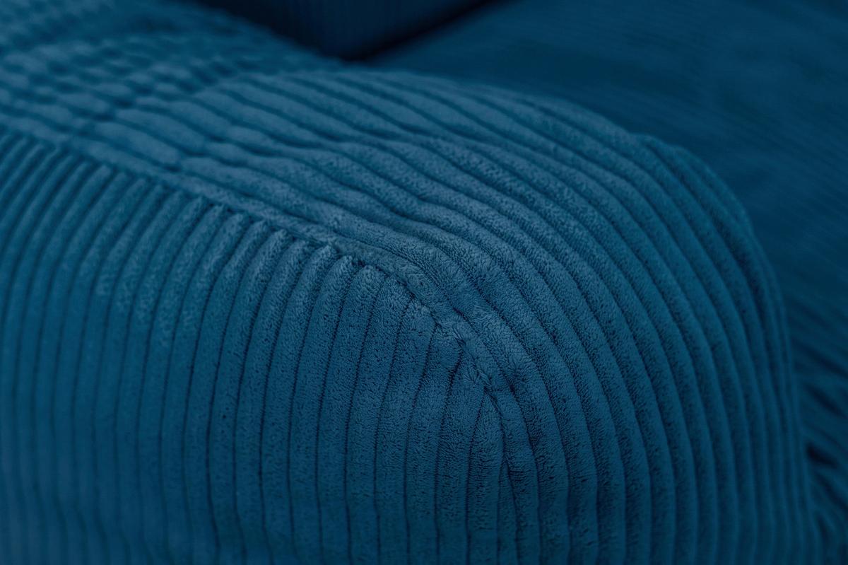 Sitzsack Rivo Cord dunkelblau,Indoor,B:110cm - Dunkelblau, Basics, Textil (110/75/100cm)