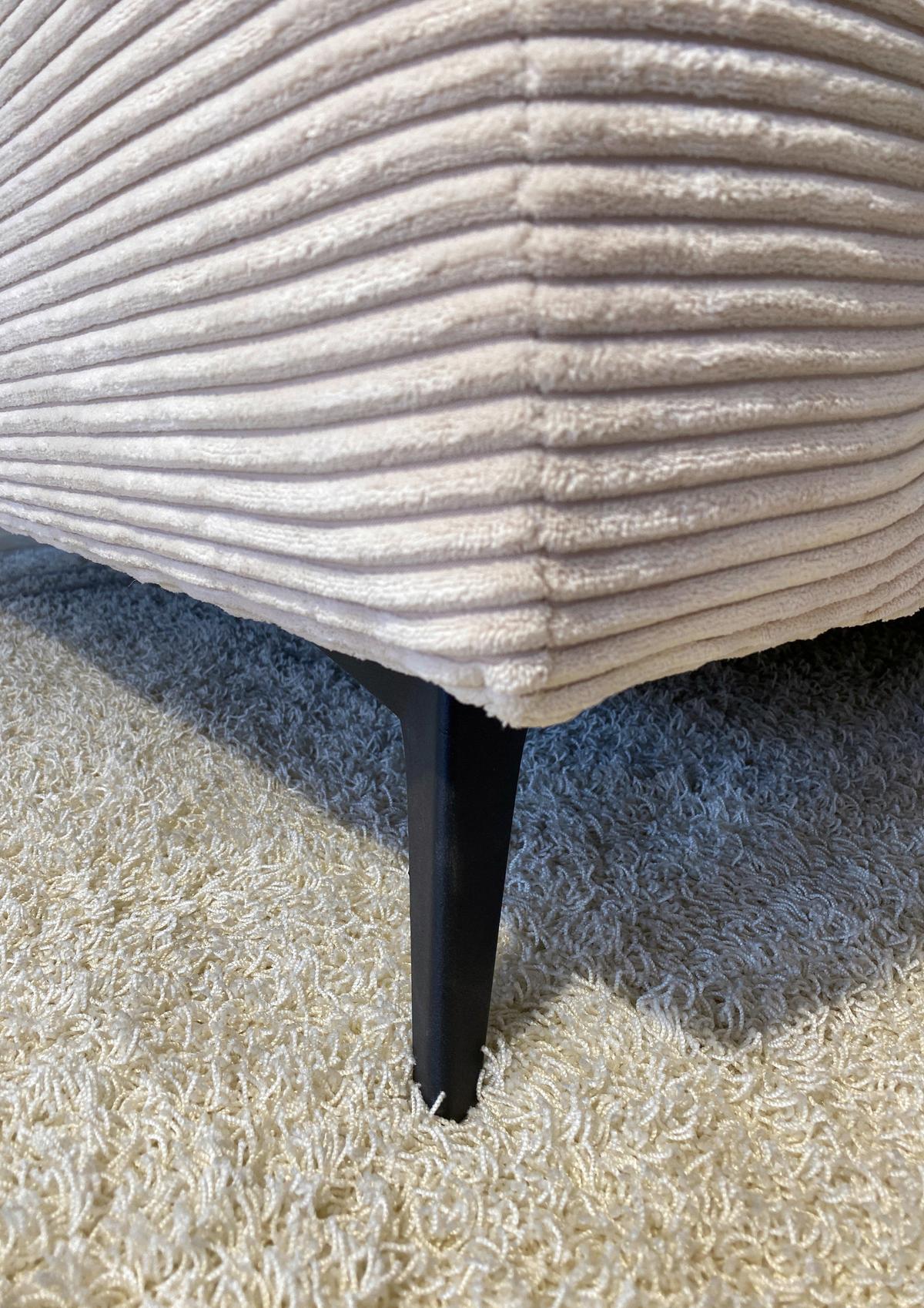 Ecksofa Macau, Beige S: 270x140 cm - Beige/Schwarz, LIFESTYLE, Textil (270/140cm) - Livetastic