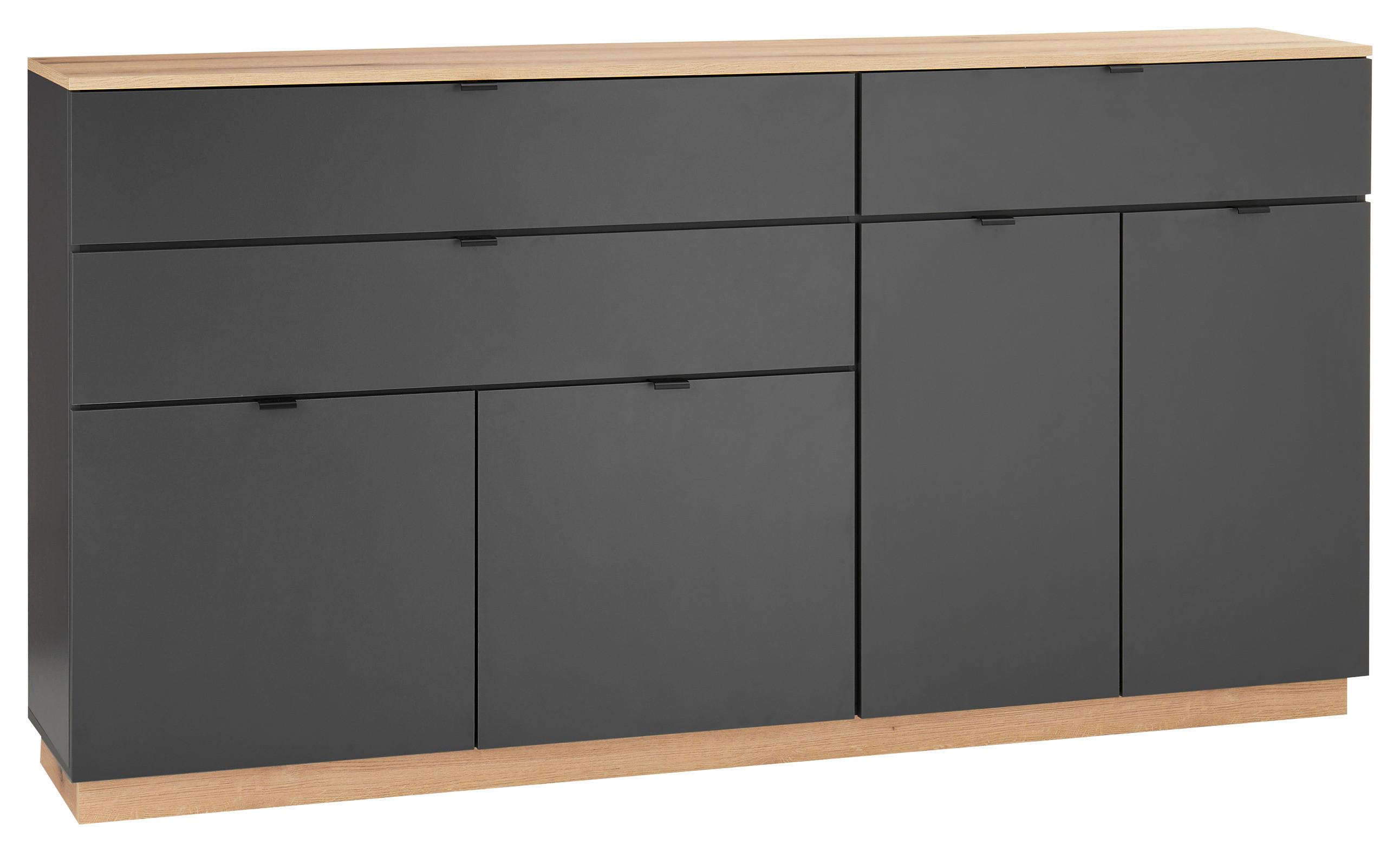 Sideboard 191cm Vince Anthrazit/evoke Oak Dekor