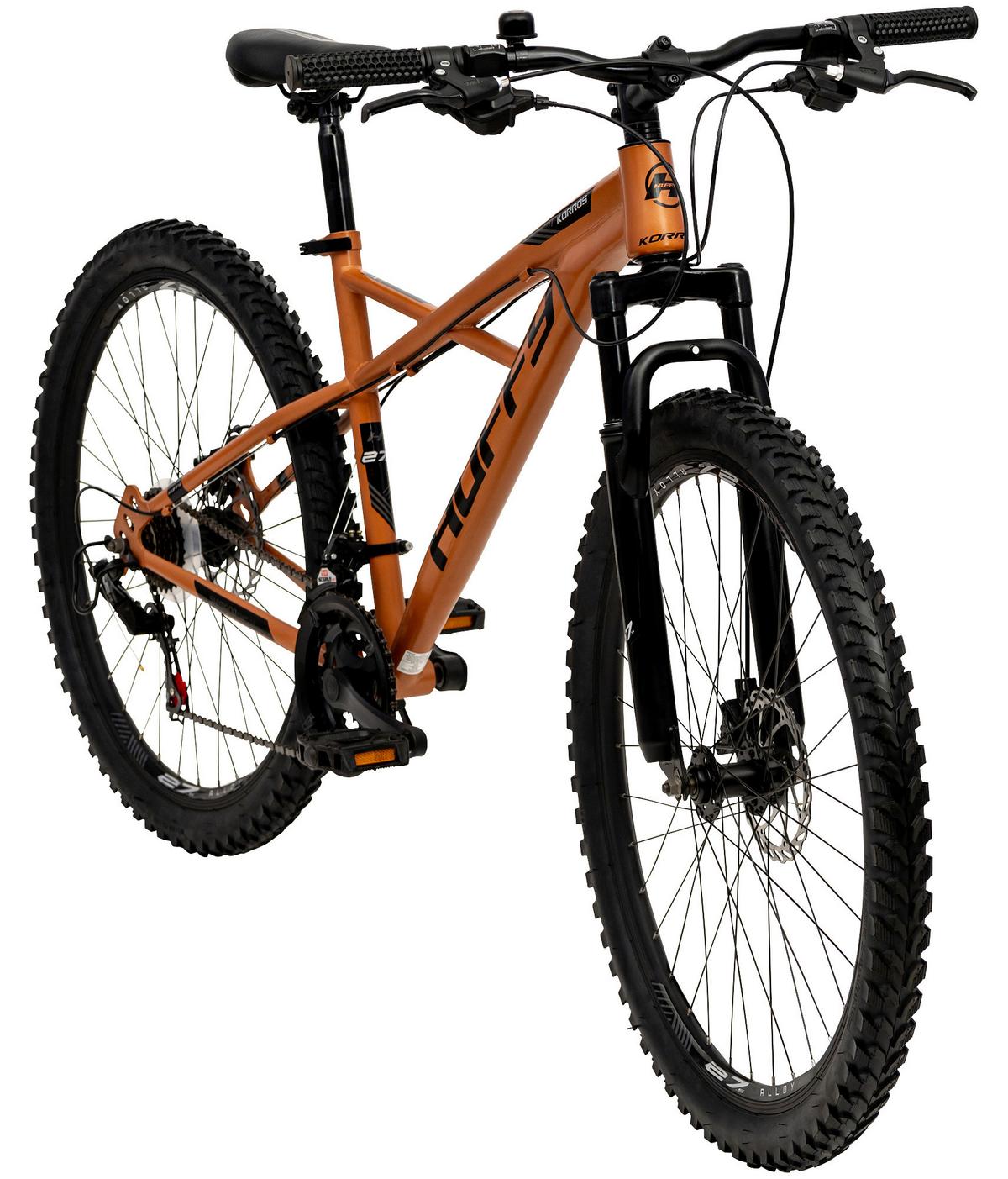 Mountainbike Huffy Korros 27.5 mountainbike - Hellbraun, Basics, Metall (68/101/177cm)