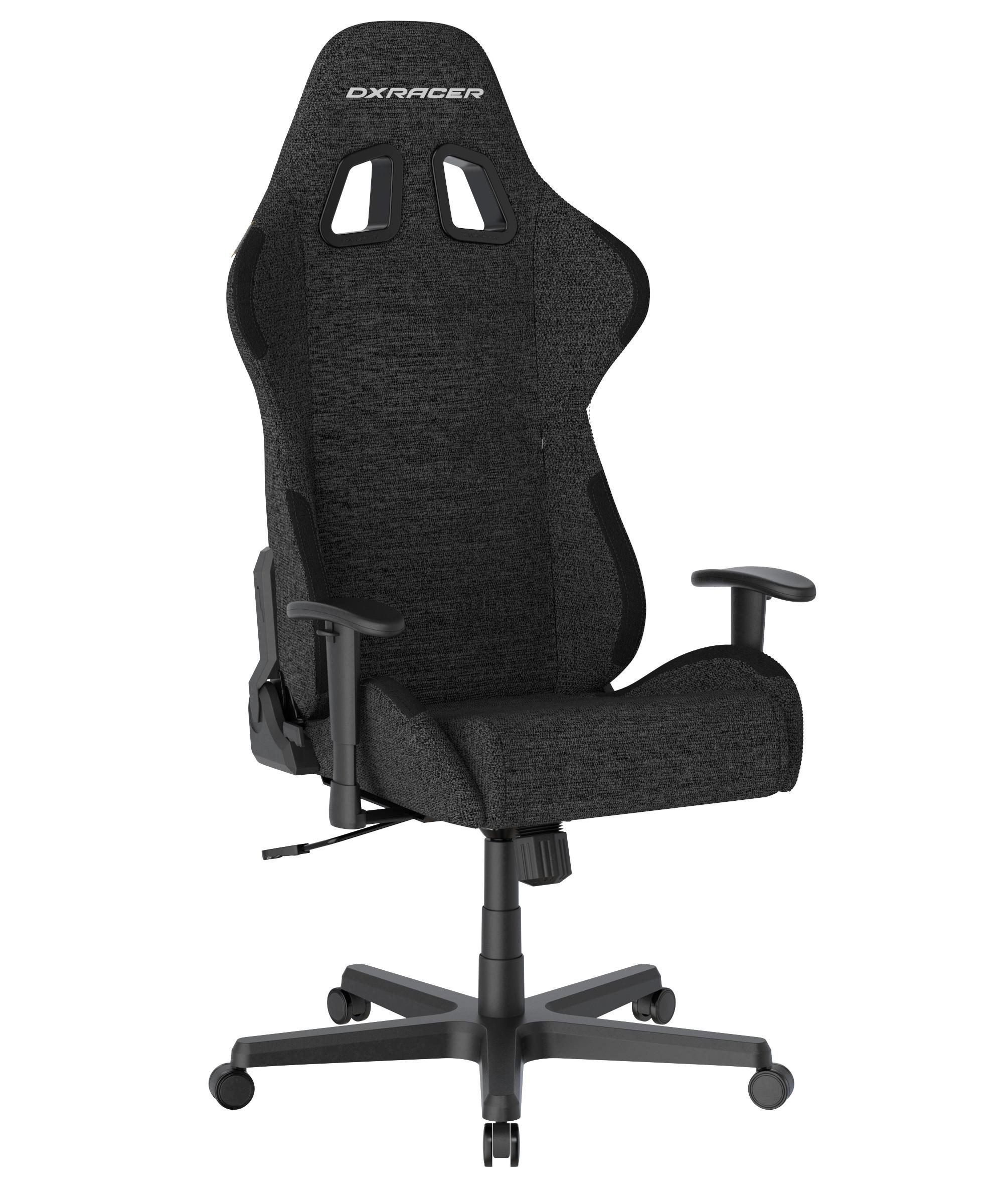 Gamingstuhl Formula Schwarz B: 70cm - Schwarz, KONVENTIONELL, Kunststoff/Textil (70/129/70cm) - Dxracer