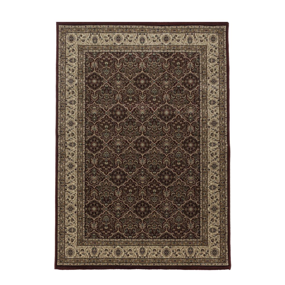 Orientalischer Webteppich Rot Naturfaser Kashmir 80x150 cm - Rot, LIFESTYLE, Textil (80/150cm)