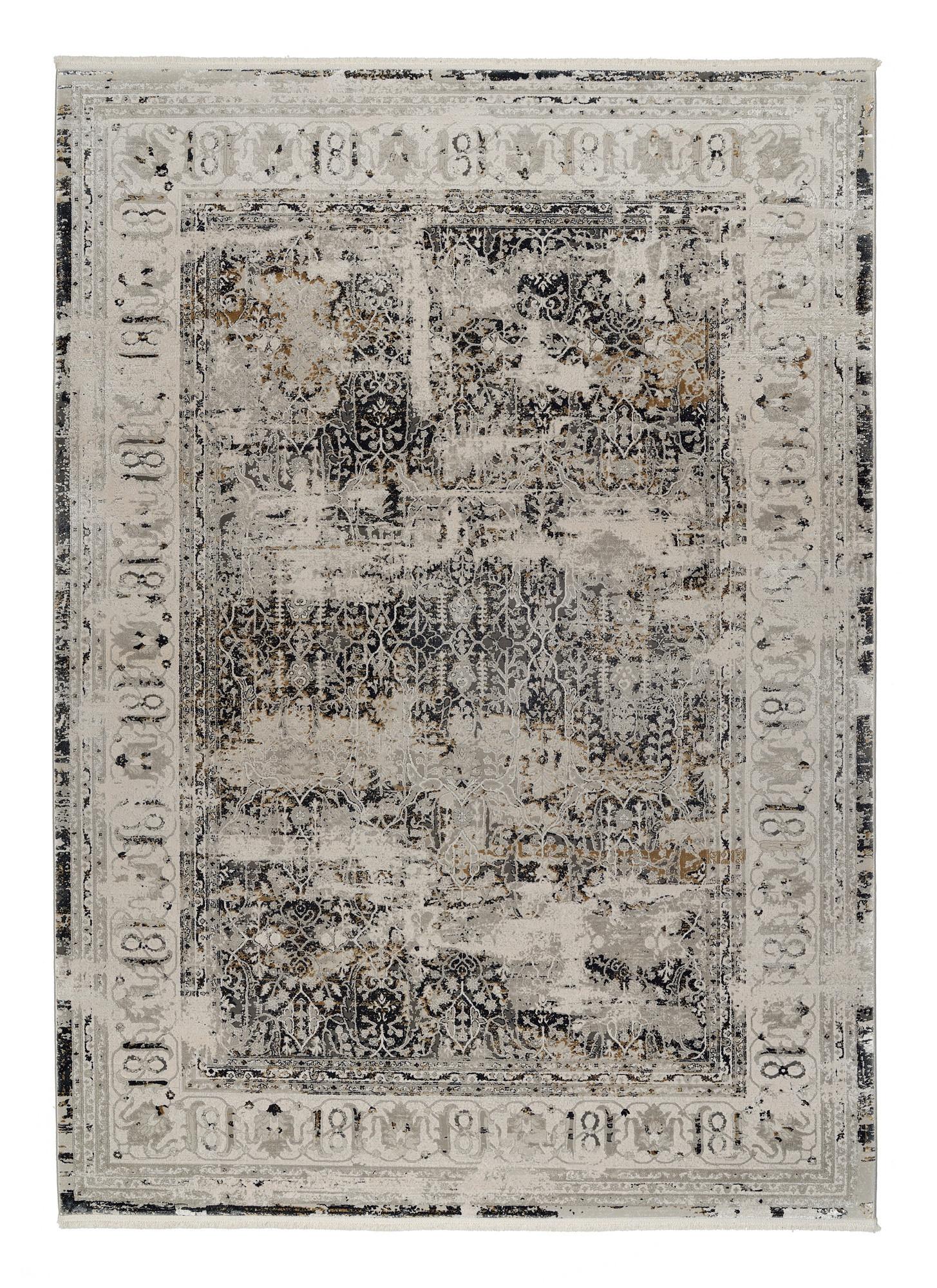 Webteppich Colorado Classic - Hellbraun/Dunkelbraun, Design, Textil (80/150cm) - Musterring