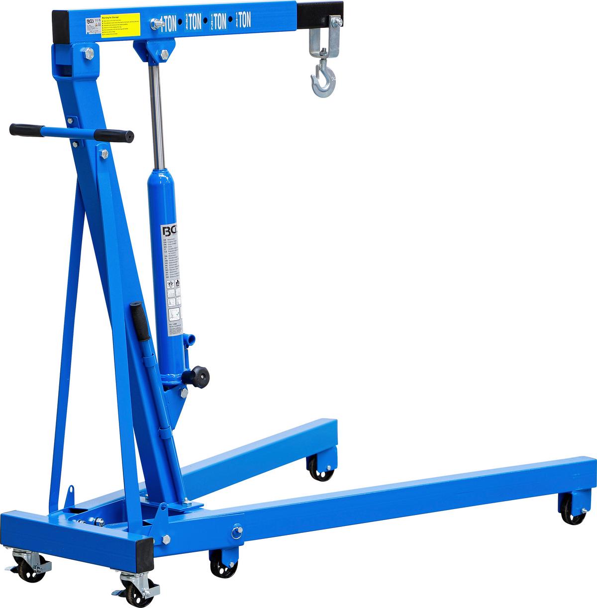 Motorkran 11998 - Blau/Schwarz, Basics (151,5/105/144,5cm)