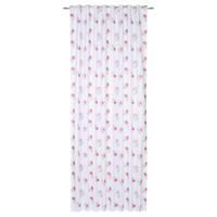 Készfüggöny Laura Kb. 140/245cm - fáradt rózsaszín/fehér, Romantik / Landhaus, textil (140/245cm) - James Wood