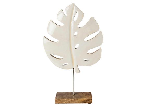 Skulptur Monstera Heimo - Creme/Braun, Trend, Holz (24/35/5cm) Skulptur Monstera Heimo - Creme/Braun, Trend, Holz (24/35/5cm)
