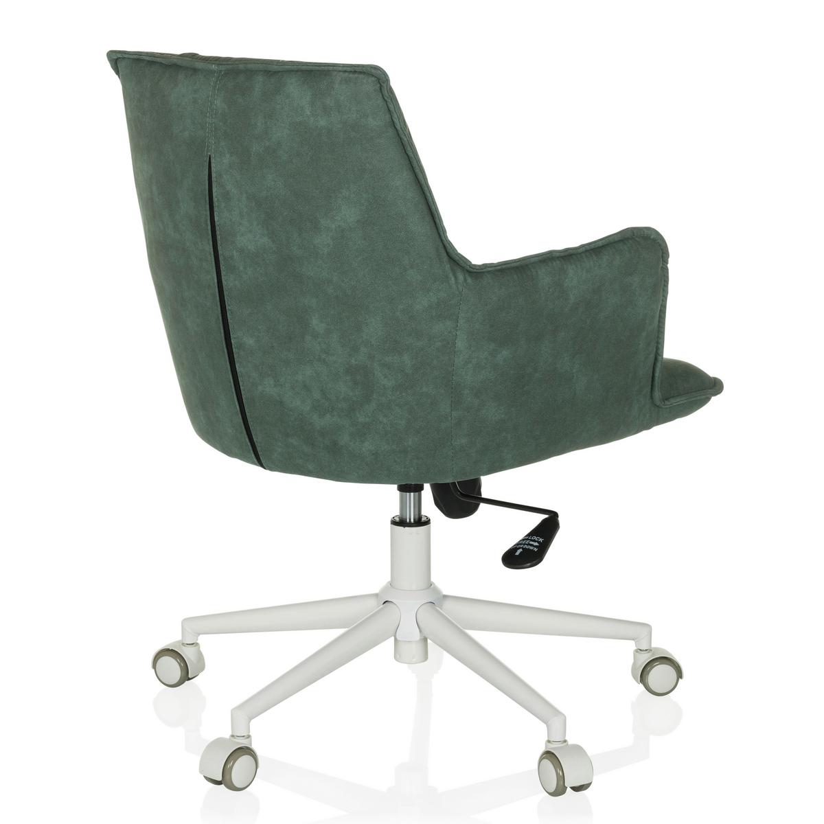 Drehstuhl Mintgrau B: 54 cm - Mintgrau/Weiß, MODERN, Kunststoff/Textil (54/85/70cm) - MID.YOU